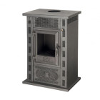 Salamandra a Lenha de Frente Granito - Albicalor